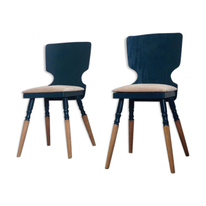 paire de chaises scandinave