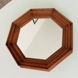 Vintage octagonal mirror 30*30cm