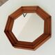 Vintage octagonal mirror 30*30cm