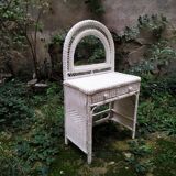 Rattan dressing table
