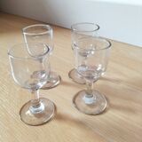 Set of 4 liqueur glasses