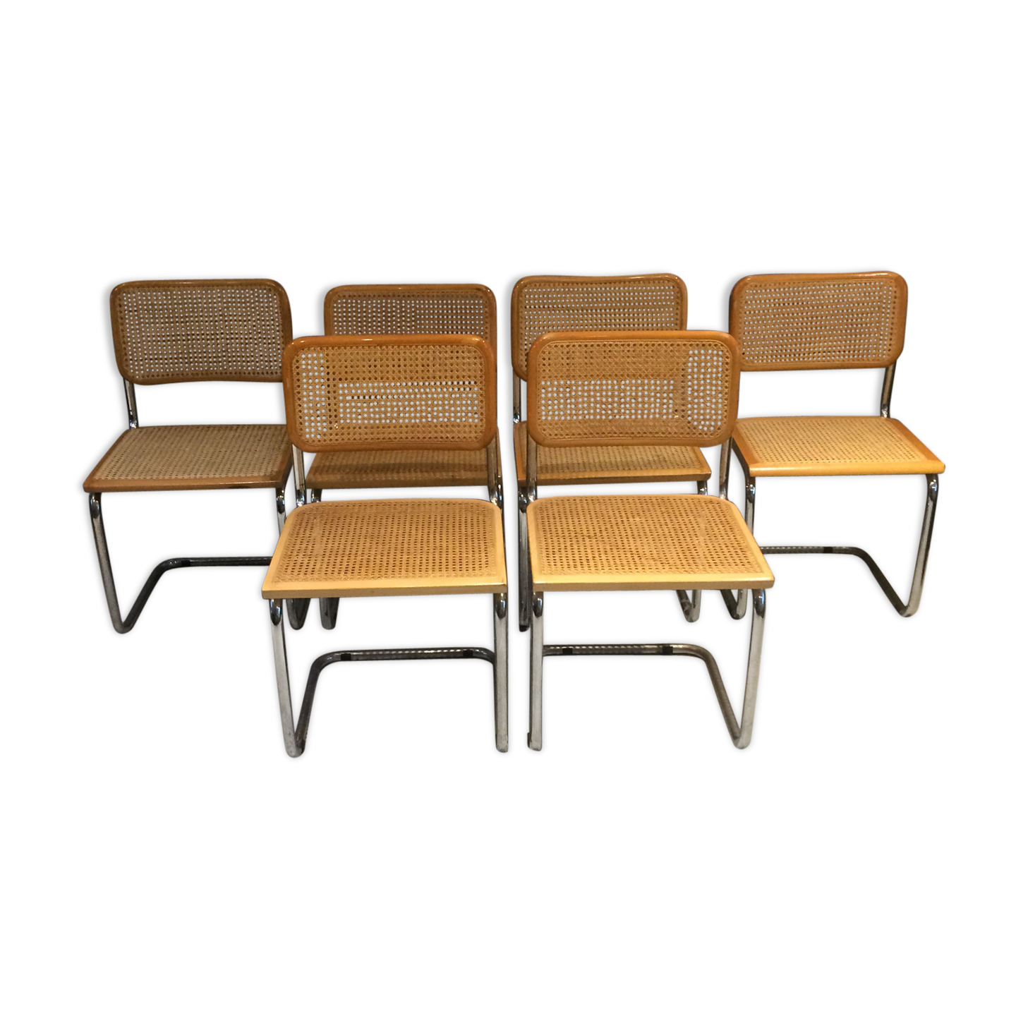 Set of 6 chairs B32 Breuer