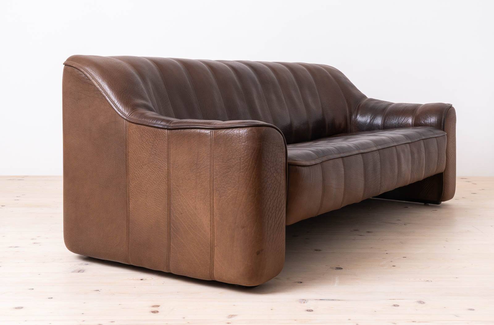 Vintage Leather Sofa, De Sede, Switzerland, Model DS 44, 1970s