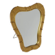 Italian table mirror in gilded wood, 1950s