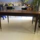 Mid-century Scandinavian dining table (with integrated extensions)