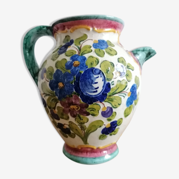 Rigo's floral pitcher