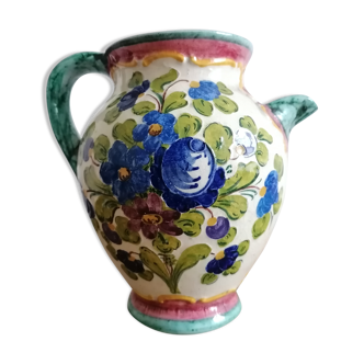 Rigo's floral pitcher