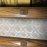 Directoire style upholstered bed