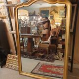 Miroir doré à la feuille 120x81cm