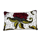 30 X 50 African wax fabric cushion