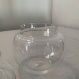 Empty pocket vintage blown glass pear
