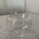 Empty pocket vintage blown glass pear