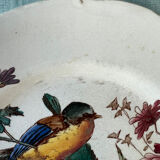 6 polychrome flat plates HB&Cie Choisy Le Roi