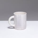 Set of 6 porcelain mugs, fasold & stauch, 1960s