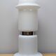 Very tall mid century Karel Volf designed floor lamp - White