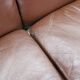 Design Leather Folding Sofa by Arch. Spicka, 1970s, Czechoslovakia