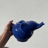 Blue elephant slush teapot