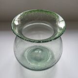 Blown Glass Ball Vase