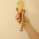 Vintage Swedish Brass Sconce by Gusum