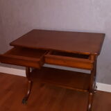 Cherry wood console