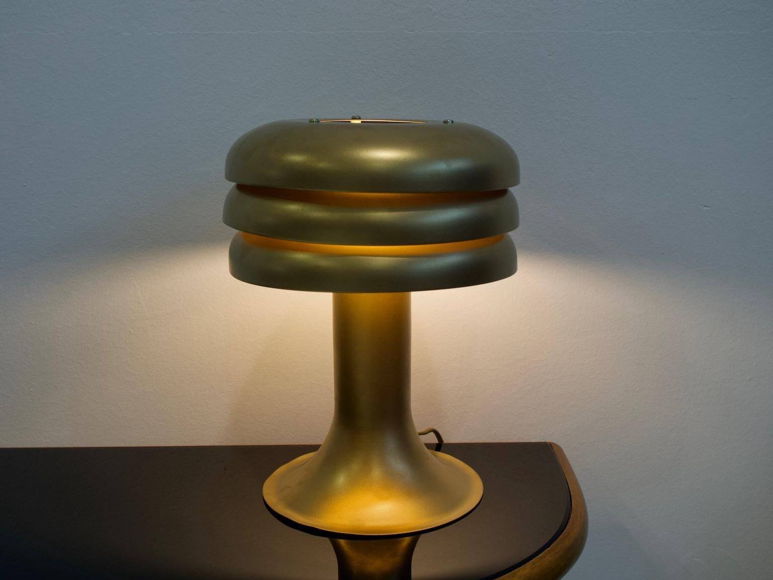 Hans-Agne Jakobsson BN-25 Table Lamp in Aluminium