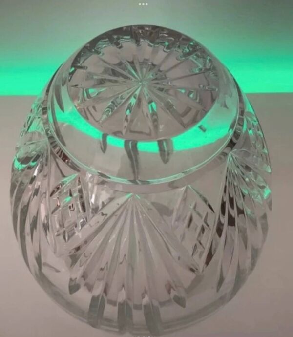 Vase ballon Vintage Cristal  Hauteur 28cm