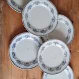 Serving of 6 plates in iron earth