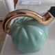 Apple-shaped liqueur pourer signed