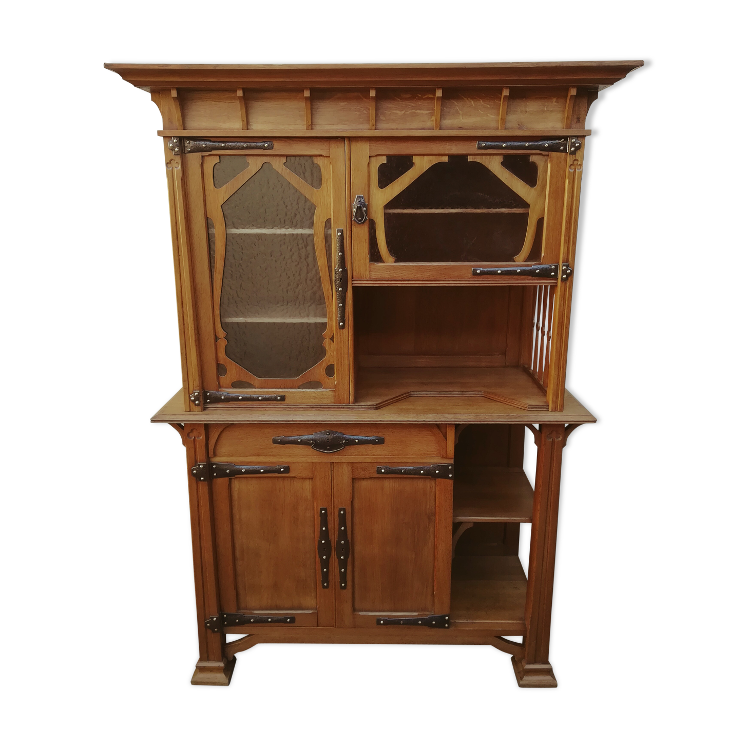 Asymetric art nouveau buffet
