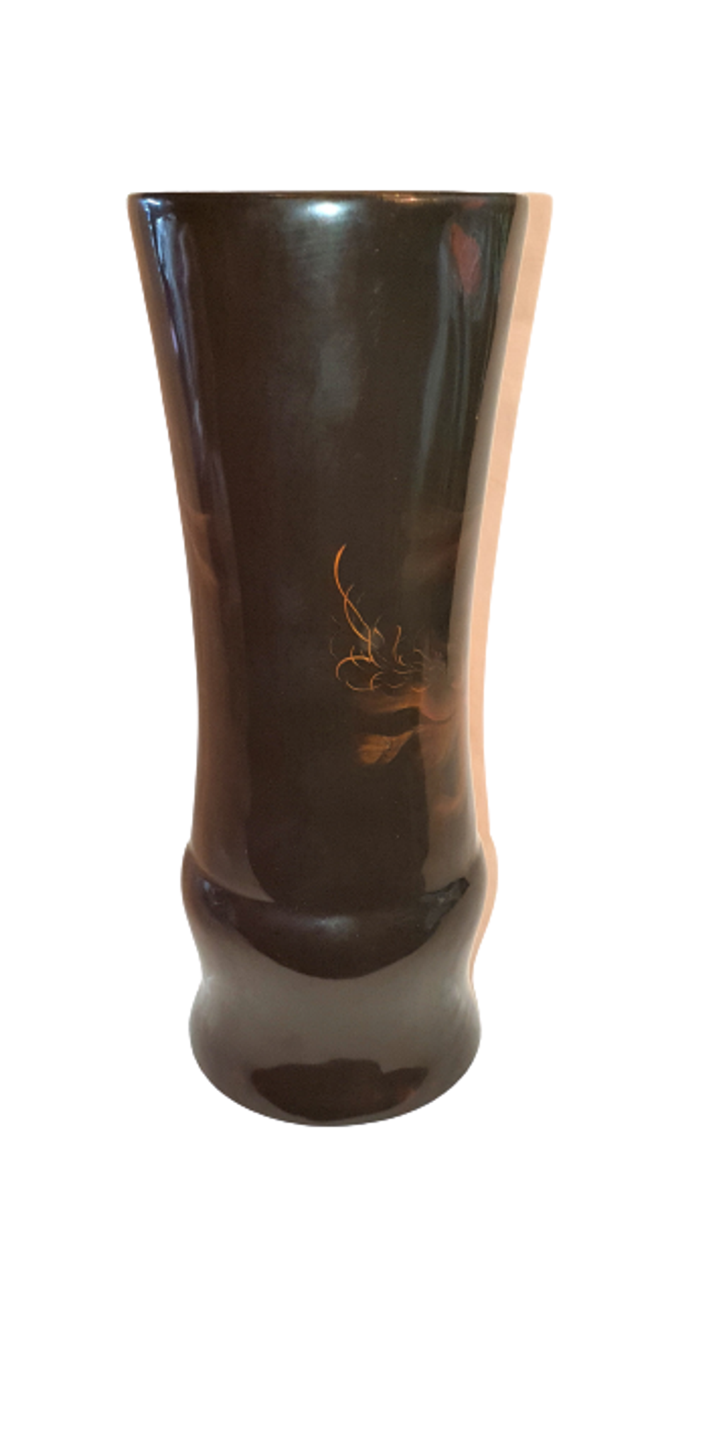 Beautiful Chinese lask vase decorated with Japanese fish