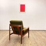 Danish Mid-Century Design Teak Armchair by Grete Jalk for France & Søn, Denmark, 1950s