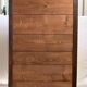 18th century walnut hosiery cabinet