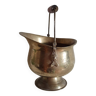 Hammered brass bucket