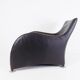 Montis Loge leather armchair with ottoman by Gerard van den Berg