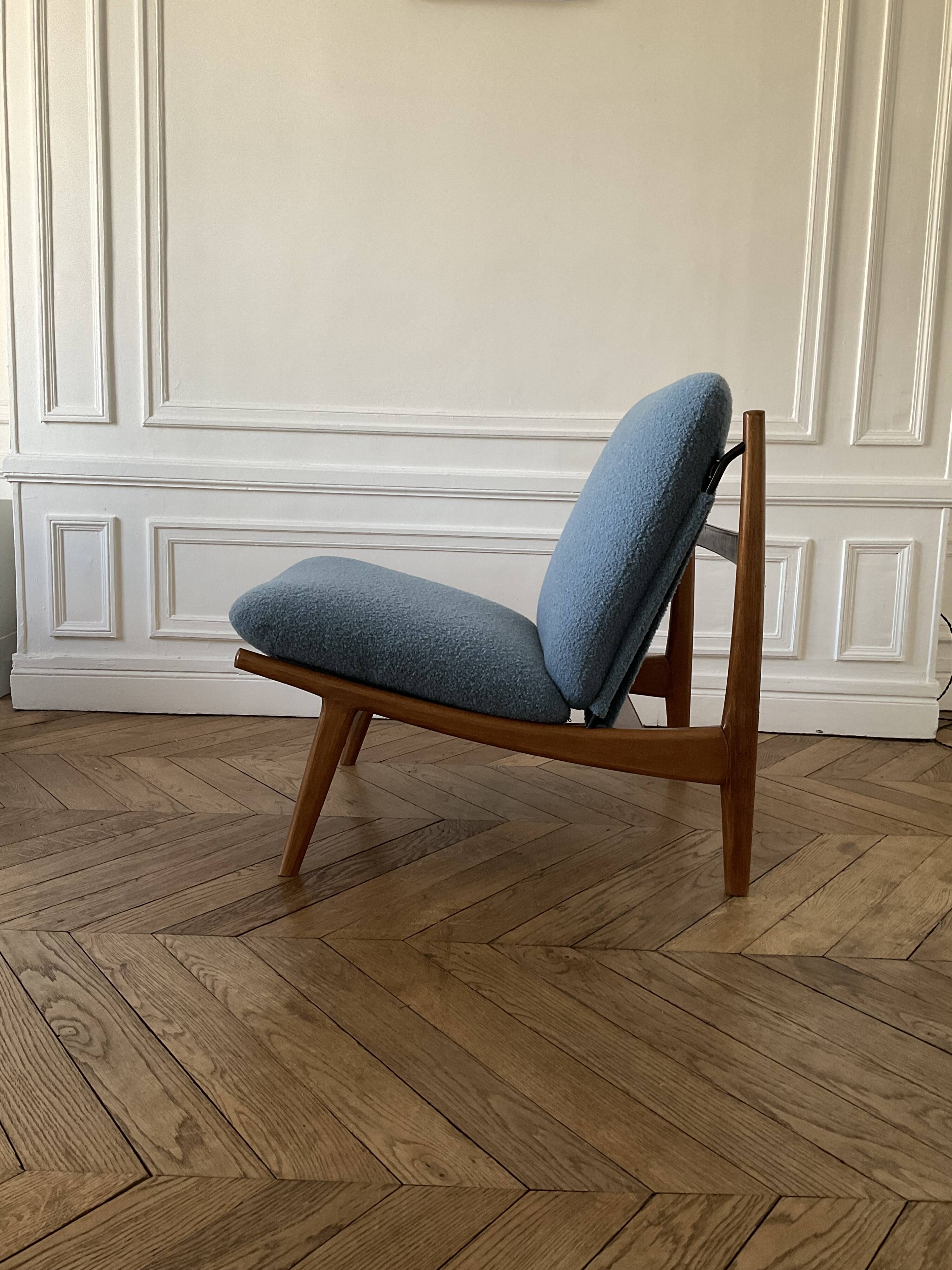 Armchair 790 by Joseph-André Motte for Steiner