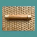 Vintage rattan and woven wicker chest of drawers 1970