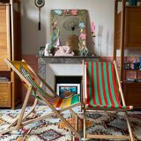 Duo of 60s lounge chairs