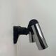 Pair of vintage adjustable wall lights, chrome metal, Italy 1970