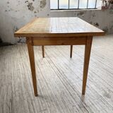 Scandinavian oak and ceramic table