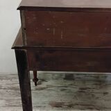 Old wooden desk