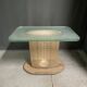 Table d'appoint lumineuse Française des années 1950