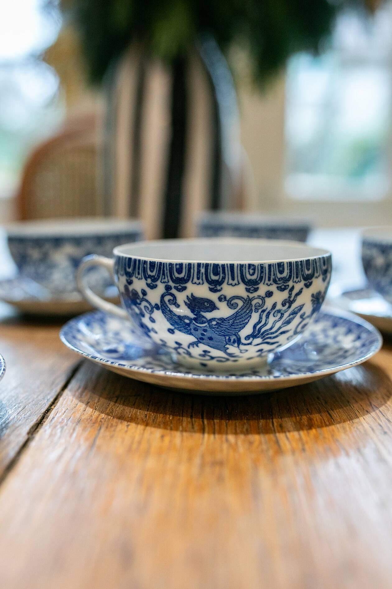 Le lot de 6 tasses japonaises