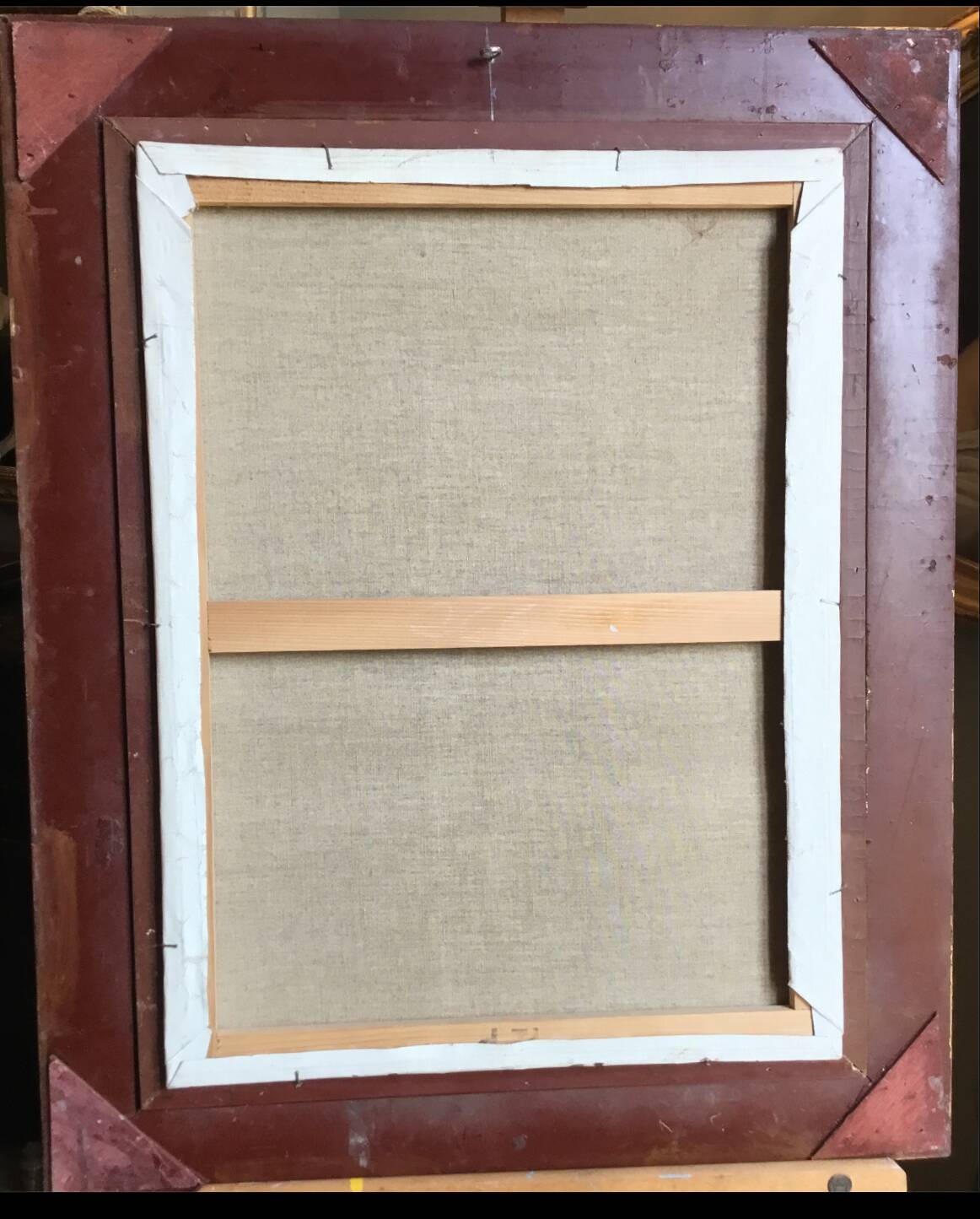 Pierre Cornu. 20th century. Portrait of a young woman reading. Oil on canvas