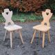 Paire de chaises de montagne