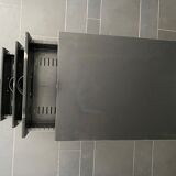 Lacquered metal furniture with 3 drawers model graphis by Osvaldo Borsani and Eugenio Gerli edition Tecno