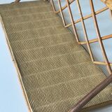 Vintage rattan shelf design 60 years