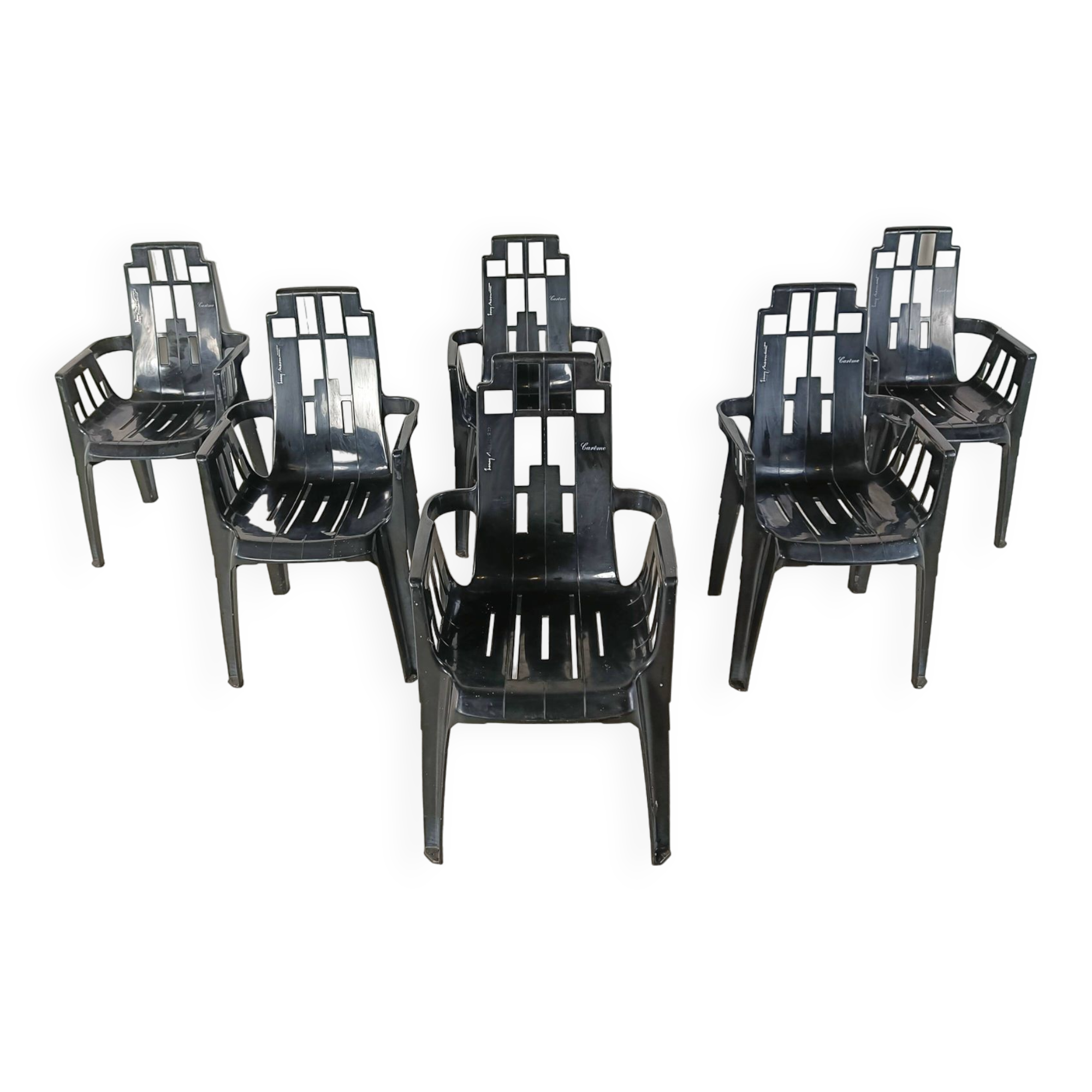 Boston Chairs by Pierre Paulin for Henry Massonnet, 1988, Set of 6