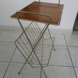 Vintage magazine rack table