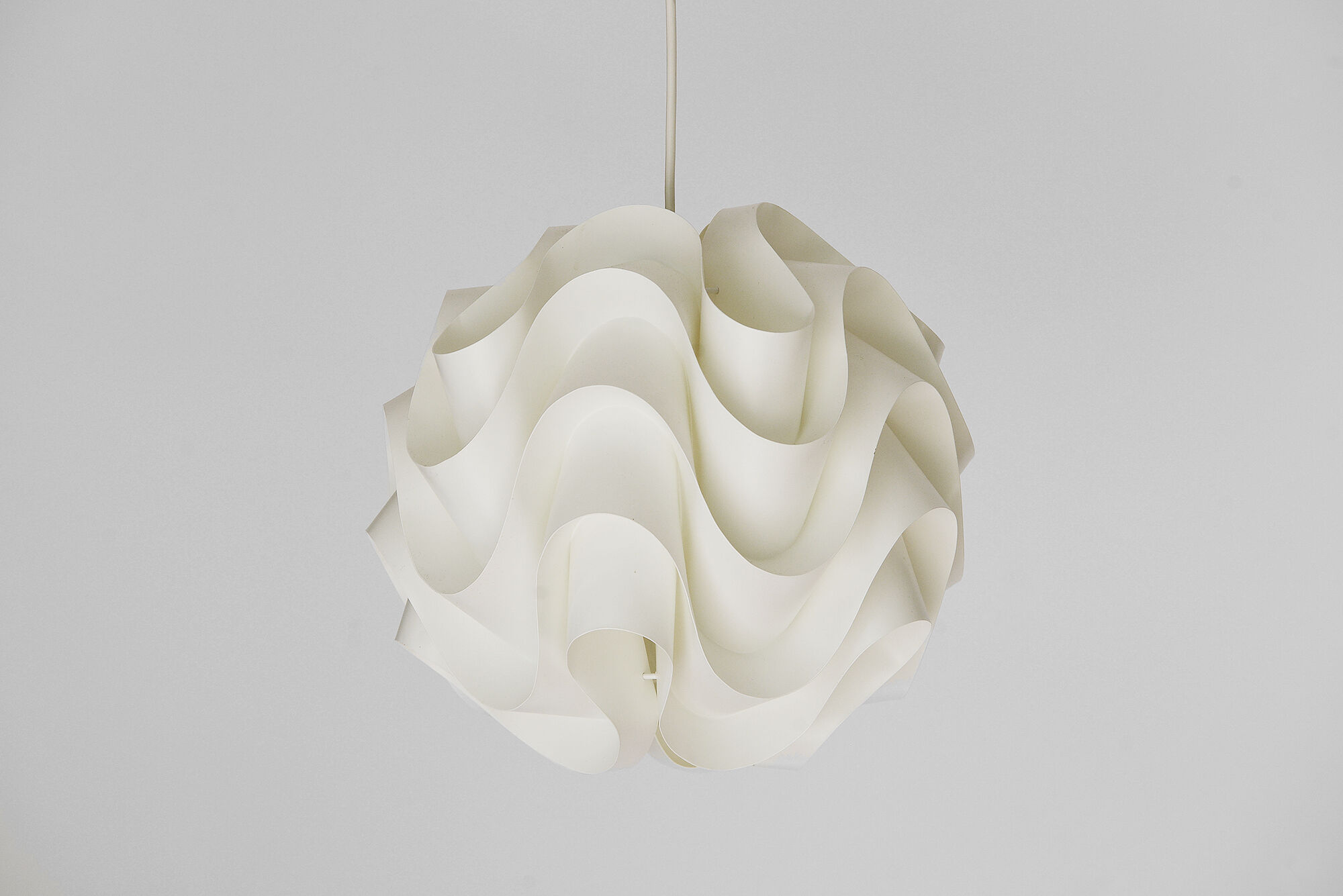 Pendant light P172 by Poul Christiansen for Le Klint. Denmark 1970s