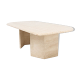 Table basse en travertin vintage
